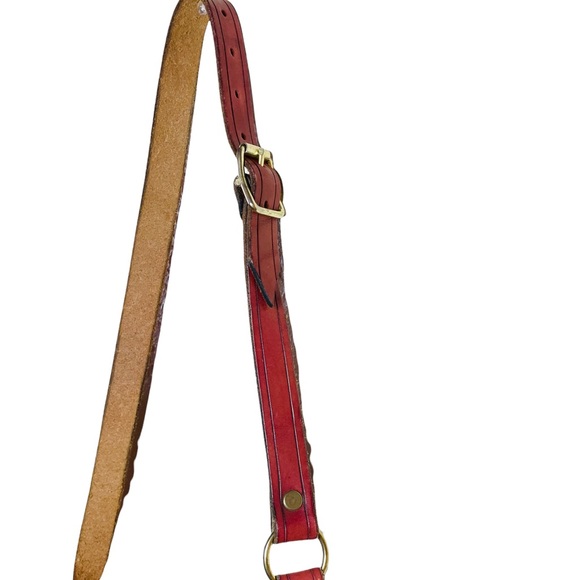 ♦️Vintage♦️Rare Genuine Leather Crossbody Purse - Picture 3 of 4